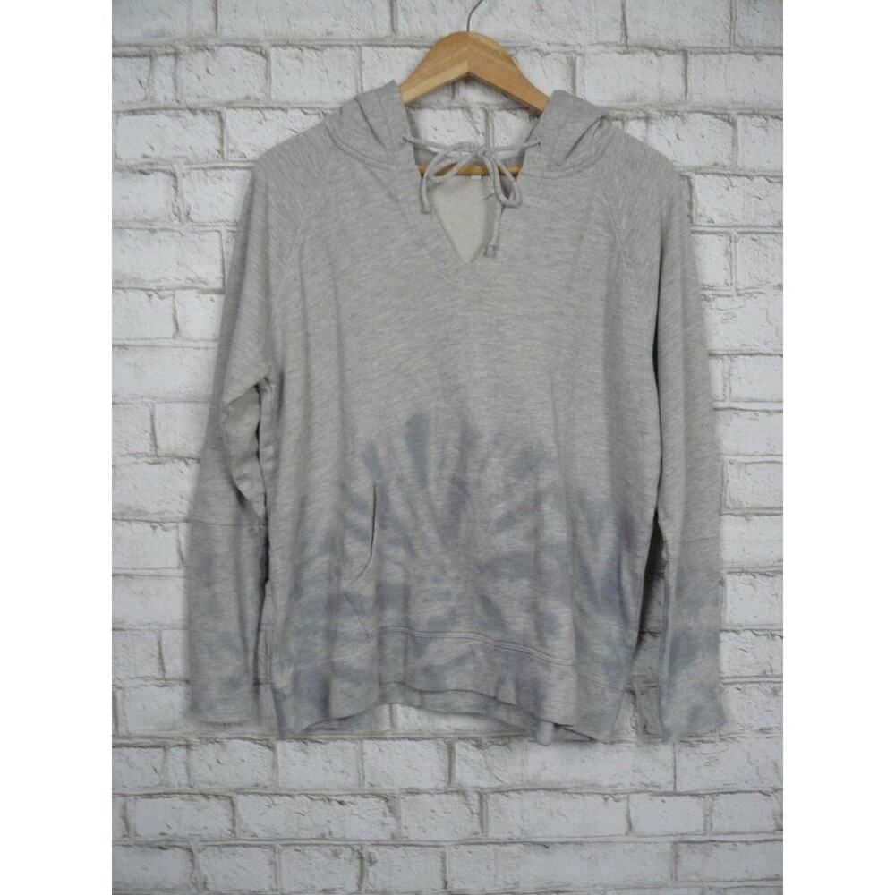 $168 Calme by Johnny Was Tie Dye Mira Hoodie Pullover Large NEW